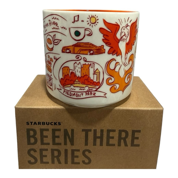 Starbucks Been There Series Atlanta Mug 14 oz Dogwood City Coffee Cup NEW IN BOX - Picture 4 of 8